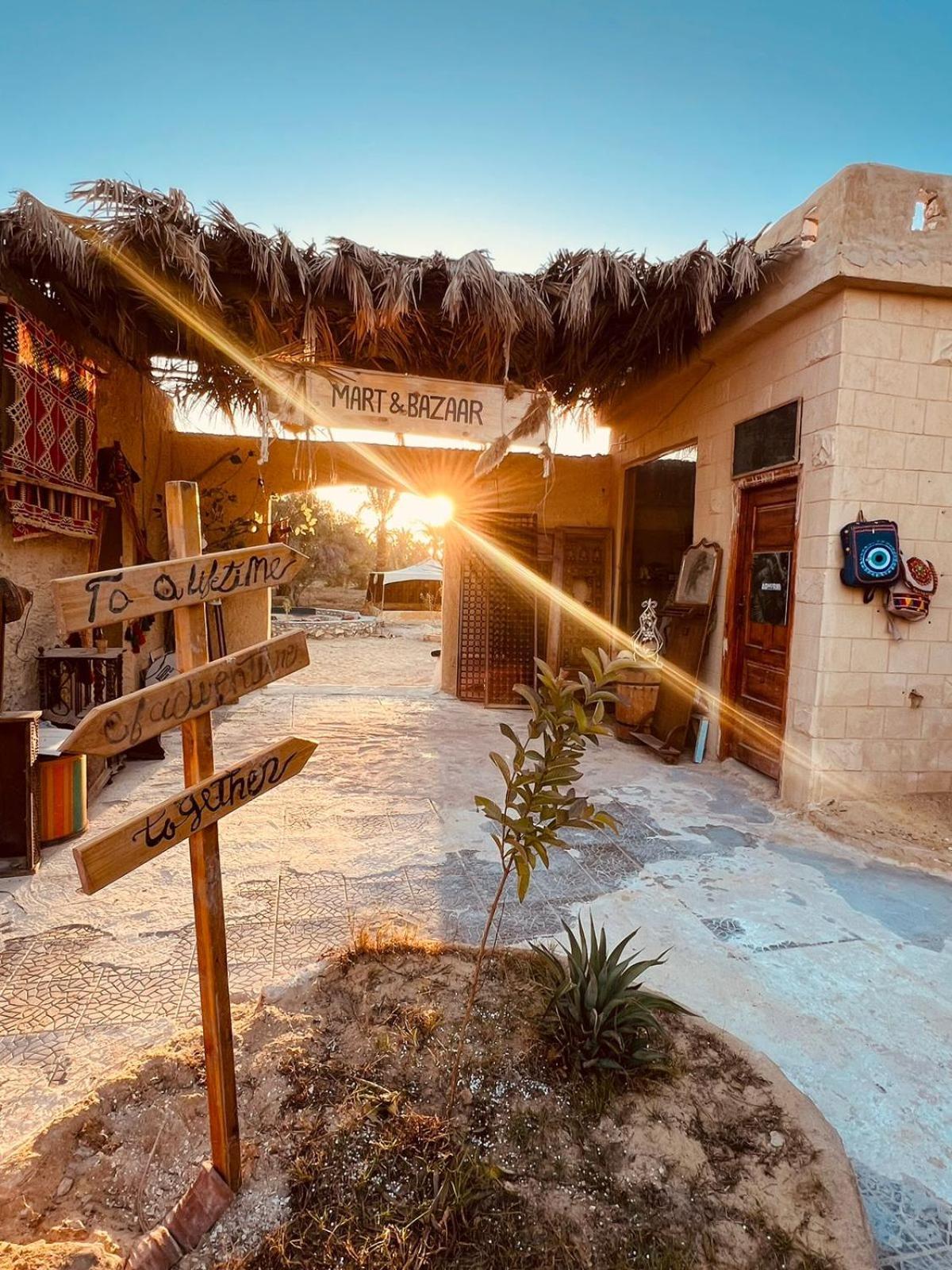 Aghurmi Siwa Ecolodge & Salt Cave Siwa Oasis Exterior foto